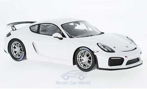 Modellautos Porsche Cayman GT4 Clubsport 1/18 Spark GT4 Clubsport weiss 2017 Porsche Cayman GT4 Clubsport 1/18 Spark GT4 Clubsport weiss 2017 modellautos