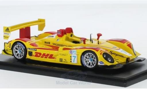 Modellautos Porsche RS Spyder 1/43 Spark Spyder RHD No.7 Penske Racing DHL ALMS 2007 R.Dumas/T.Bernhard Porsche RS Spyder 1/43 Spark Spyder RHD No.7 Penske Racing DHL ALMS 2007 R.Dumas/T.Bernhard modellautos