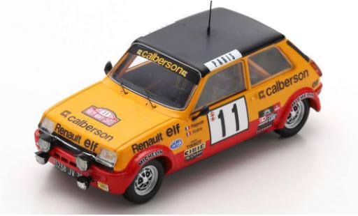 Modellautos Renault 5 1/43 Spark Alpine No.11 Calberson Rally Monte Carlo 1979 J.Ragnotti/J-M.Andrie Renault 5 1/43 Spark Alpine No.11 Calberson Rally Monte Carlo 1979 J.Ragnotti/J-M.Andrie modellautos