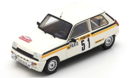 Modellautos Renault 5 1/43 Spark Alpine Turbo No.1 Rallye Monte Carlo 1984 F.Chauche/C.Teyssier Renault 5 1/43 Spark Alpine Turbo No.1 Rallye Monte Carlo 1984 F.Chauche/C.Teyssier modellautos