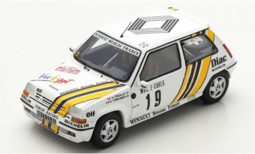 Modellautos Renault 5 1/43 Spark GT Turbo No.19 Simon Racing Reseau France Rally Monte Carlo 1989 A.Oreille/G.Thimonier Renault 5 1/43 Spark GT Turbo No.19 Simon Racing Reseau France Rally Monte Carlo 1989 A.Oreille/G.Thimonier modellautos