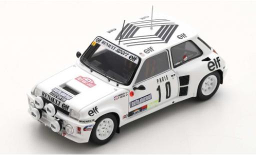 Modellautos Renault 5 1/43 Spark Turbo No.10 Rallye WM Rallye Monte Carlo 198 D.Snobeck/J.-P.Bechu Renault 5 1/43 Spark Turbo No.10 Rallye WM Rallye Monte Carlo 198 D.Snobeck/J.-P.Bechu modellautos