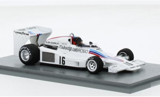 Modellautos Shadow DN8 1/43 Spark No.16 Formel 1 GP Schweden 1977 1:43 Shadow DN8 1/43 Spark No.16 Formel 1 GP Schweden 1977 1:43 modellautos