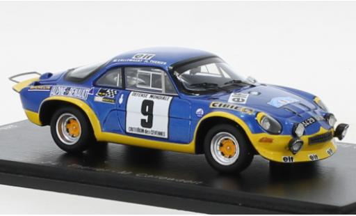Modellautos Alpine A110 1/43 Spark Renault Turbo No.9 Criterium des Cevennes 1972 Alpine A110 1/43 Spark Renault Turbo No.9 Criterium des Cevennes 1972 modellautos