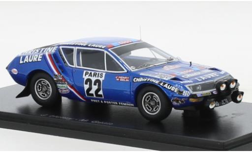 Modellautos Alpine A310 1/43 Spark Renault No.22 Christine Laure Rallye WM Rallye Monte Carlo 1976 Alpine A310 1/43 Spark Renault No.22 Christine Laure Rallye WM Rallye Monte Carlo 1976 modellautos