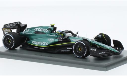 Aston Martin AMR2 1/43 Spark 3 No.14 Aramco Cognizant F1 Team Cognizant formule 1 GP Bahrain 2023 modellautos