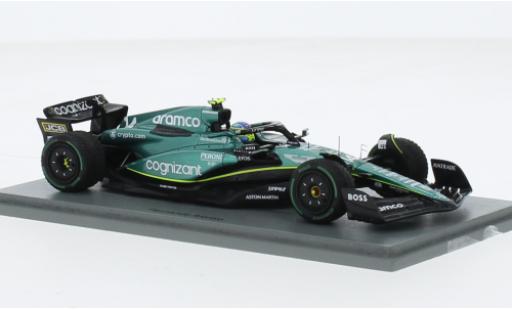 Aston Martin AMR2 1/43 Spark 3 No.14 Aramco Cognizant F1 Team Cognizant formule 1 GP Monaco 2023 modellautos