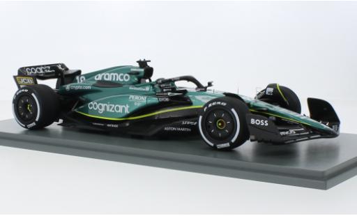 Aston Martin AMR2 1/43 Spark 3 No.18 Aramco Cognizant F1 Team Cognizant formule 1 GP Bahrain 2023 modellautos