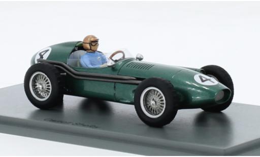 Aston Martin DBR4 1/43 Spark No.4 formule 1 GP Grande-Bretagne 1959 modellautos