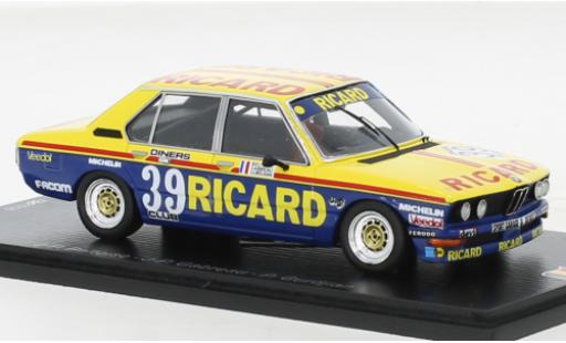 Modellautos Bmw 530 1/43 Spark i No.39 Ricard (F) 24h Spa 1979 Bmw 530 1/43 Spark i No.39 Ricard (F) 24h Spa 1979 modellautos