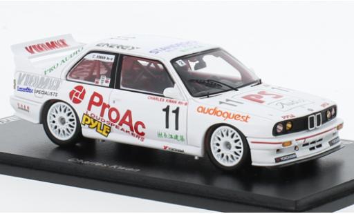 Modellautos Bmw M3 1/43 Spark (E30) No.11 ProAc Macau Guia Race 1993 Bmw M3 1/43 Spark (E30) No.11 ProAc Macau Guia Race 1993 modellautos