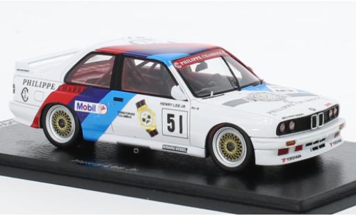 Modellautos Bmw M3 1/43 Spark (E30) No.51 Macau A.C.P. Trophy 1988 Bmw M3 1/43 Spark (E30) No.51 Macau A.C.P. Trophy 1988 modellautos