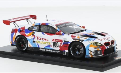 Bmw M6 1/43 Spark GT3 No.100 Walkenhorst Motorsport Total 24h Nuerburgring 2021 modellautos