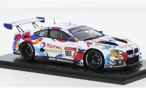Bmw M6 1/43 Spark GT3 No.101 Walkenhorst Motorsport Total 24h Nuerburgring 2021 modellautos