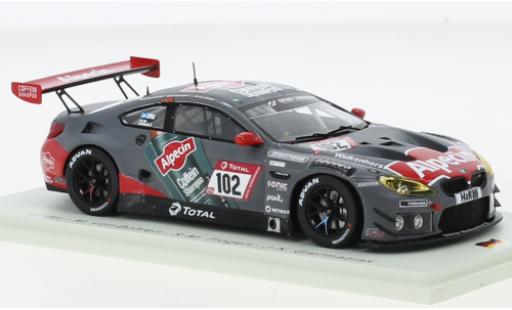 Bmw M6 1/43 Spark GT3 No.102 Walkenhorst Motorsport Alpecin 24h Nuerburgring 2021 modellautos