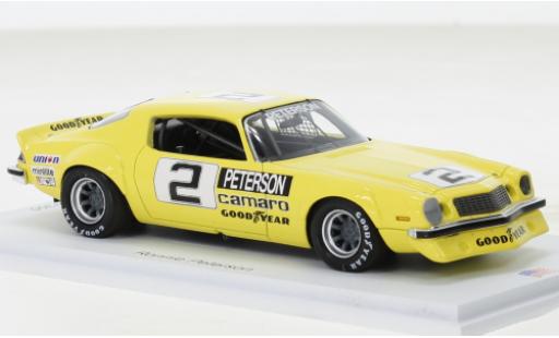 Chevrolet Camaro 1/43 Spark gelb No.2 IROC Daytona 1975 modellautos