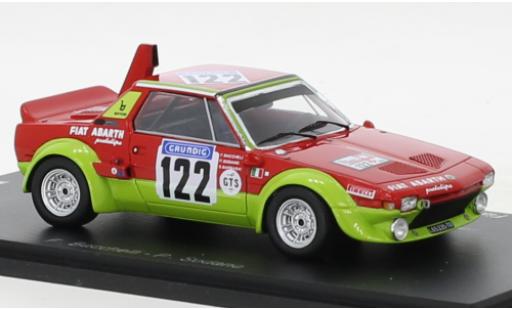 Modellautos Fiat X 1/9 1/43 Spark Abarth No.122 Tour de France Automobile 1974 Fiat X 1/9 1/43 Spark Abarth No.122 Tour de France Automobile 1974 modellautos