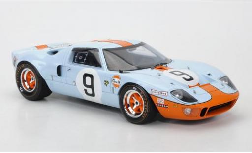 Modellautos Ford GT40 1/18 Spark No.9 Gulf P.Rodriguez/L.Bianchi 24h Le Mans 1968 Ford GT40 1/18 Spark No.9 Gulf P.Rodriguez/L.Bianchi 24h Le Mans 1968 modellautos