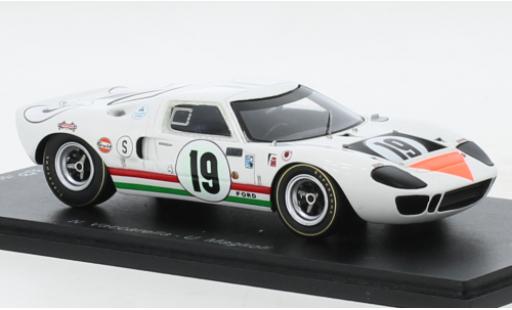 Ford GT40 1/43 Spark RHD No.19 12h Sebring 1967 modellautos