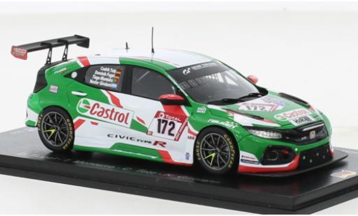 Modellautos Honda Civic 1/43 Spark TCR No.172 Castrol Racing Castrol 24h Nürburgring 2021 Honda Civic 1/43 Spark TCR No.172 Castrol Racing Castrol 24h Nürburgring 2021 modellautos