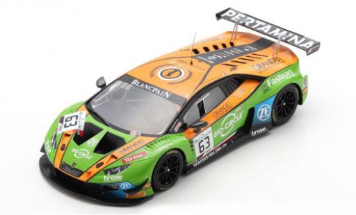 Modellautos Lamborghini Huracan 1/18 Spark GT3 Evo No.63 GRT Grasser Racing Team 24h Spa 2019 Lamborghini Huracan 1/18 Spark GT3 Evo No.63 GRT Grasser Racing Team 24h Spa 2019 modellautos