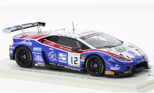 Modellautos Lamborghini Huracan 1/43 Spark GT3 No.12 Ombra Racing 24h Spa 2018 Lamborghini Huracan 1/43 Spark GT3 No.12 Ombra Racing 24h Spa 2018 modellautos
