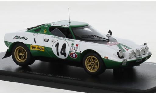 Modellautos Lancia Stratos 1/43 Spark HF No.14 Rallye WM Rallye Monte Carlo 1975 Lancia Stratos 1/43 Spark HF No.14 Rallye WM Rallye Monte Carlo 1975 modellautos