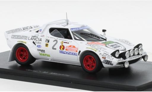 Modellautos Lancia Stratos 1/43 Spark HF No.2 Rallye WM Rallye San Remo 1979 Lancia Stratos 1/43 Spark HF No.2 Rallye WM Rallye San Remo 1979 modellautos