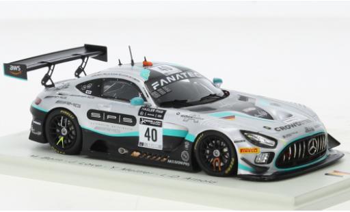 Mercedes AMG GT 1/43 Spark 3 No.40 SPS Automotive Performance 24h Spa 2021 modellautos