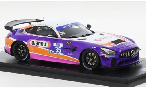 Mercedes AMG GT 1/43 Spark 4 No.35 -AMG Team Riley Motorsports IMSA Watkins Glen 2019 modellautos