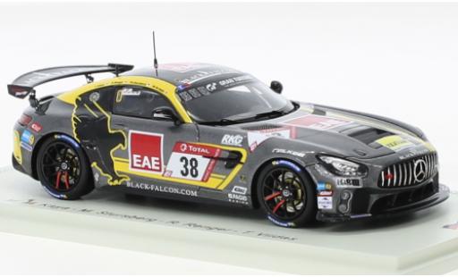 Mercedes AMG GT 1/43 Spark 4 No.38 Black Falcon Team TEXTAR 24h Nuerburgring 2020 modellautos