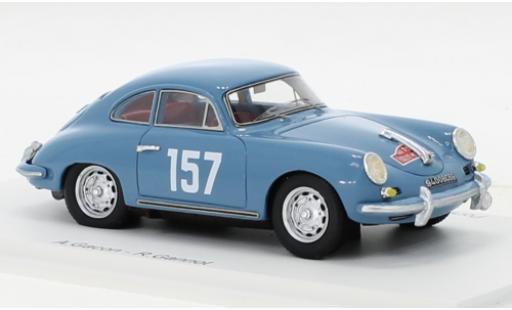 Modellautos Porsche 356 1/43 Spark B 1600 S No.157 Rallye Monte Carlo 1960 Porsche 356 1/43 Spark B 1600 S No.157 Rallye Monte Carlo 1960 modellautos