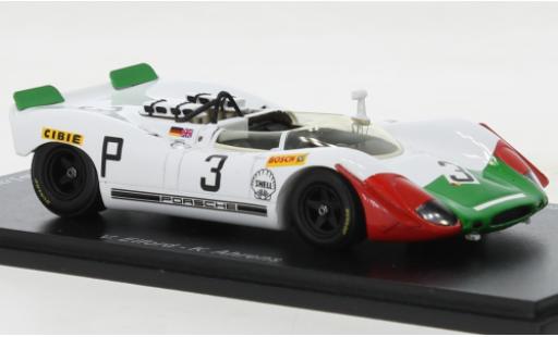Porsche 908 1969 1/43 Spark -2 RHD No.3 1000 Km Nuerburgring modellautos