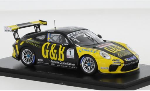 Modellautos Porsche 992 GT3 1/43 Spark 911 (991) Cup No.1 Carrera Cup Scandinavia 2020 Porsche 992 GT3 1/43 Spark 911 (991) Cup No.1 Carrera Cup Scandinavia 2020 modellautos