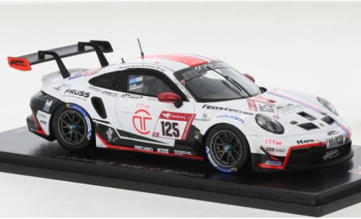 Modellautos Porsche 991 GT3 Cup 1/43 Spark 911  No.125 Huber Motorsport 24h Nürburgring 2022 Porsche 991 GT3 Cup 1/43 Spark 911  No.125 Huber Motorsport 24h Nürburgring 2022 modellautos