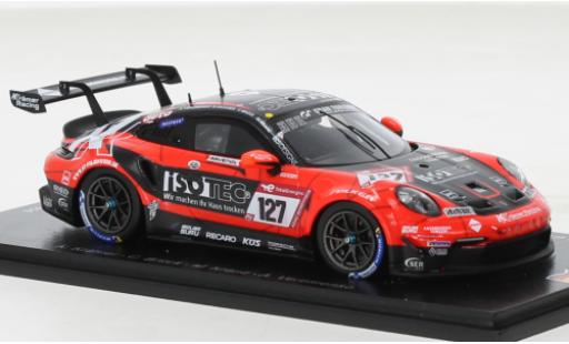 Modellautos Porsche 991 GT3 Cup 1/43 Spark 911  No.127 KKrämer Racing 24h Nürburgring 2022 Porsche 991 GT3 Cup 1/43 Spark 911  No.127 KKrämer Racing 24h Nürburgring 2022 modellautos