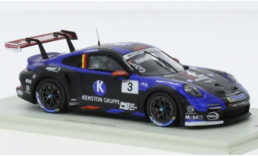 Modellautos Porsche 991 GT3 Cup 1/43 Spark 911  No.3 Carrera Cup Allemagne 2022 Porsche 991 GT3 Cup 1/43 Spark 911  No.3 Carrera Cup Allemagne 2022 modellautos
