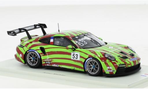 Modellautos Porsche 991 GT3 Cup 1/43 Spark 911  No.53 Motorsport Carrera Cup France Barcelona 2021 Porsche 991 GT3 Cup 1/43 Spark 911  No.53 Motorsport Carrera Cup France Barcelona 2021 modellautos