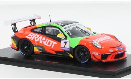 Modellautos Porsche 991 GT3 Cup 1/43 Spark 911  No.7 Carrera Cup Brasilien 2021 Porsche 991 GT3 Cup 1/43 Spark 911  No.7 Carrera Cup Brasilien 2021 modellautos