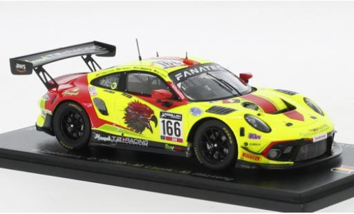 Modellautos Porsche 991 GT3 R 1/43 Spark 911  No.166 Haegeli By T2 Racing 24h Spa 2021 Porsche 991 GT3 R 1/43 Spark 911  No.166 Haegeli By T2 Racing 24h Spa 2021 modellautos