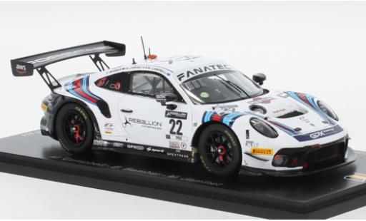 Modellautos Porsche 991 GT3 R 1/43 Spark 911  No.22 GPX Martini Racing Martini 24h Spa 2021 Porsche 991 GT3 R 1/43 Spark 911  No.22 GPX Martini Racing Martini 24h Spa 2021 modellautos