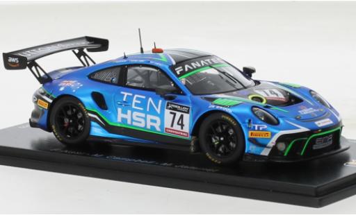 Modellautos Porsche 991 GT3 R 1/43 Spark 911  No.74 EMA Motorsport 24h Spa 2022 Porsche 991 GT3 R 1/43 Spark 911  No.74 EMA Motorsport 24h Spa 2022 modellautos