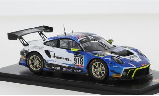 Modellautos Porsche 992 GT3 R 1/43 Spark 911 (991) No.918 Herberth Motorsport 24h Spa 2020 Porsche 992 GT3 R 1/43 Spark 911 (991) No.918 Herberth Motorsport 24h Spa 2020 modellautos