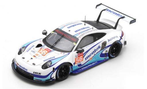 Modellautos Porsche 992 RSR 1/64 Spark 911 (991) No.56 Team Project 1 24h Le Mans 2020 Porsche 992 RSR 1/64 Spark 911 (991) No.56 Team Project 1 24h Le Mans 2020 modellautos