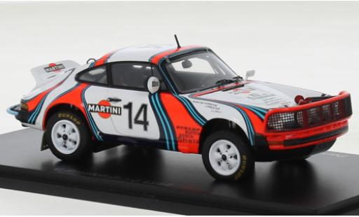 Modellautos Porsche 930 1/43 Spark 911 SC 3.0 No.14 Martini Rallye WM Safari Rallye 1978 Porsche 930 1/43 Spark 911 SC 3.0 No.14 Martini Rallye WM Safari Rallye 1978 modellautos