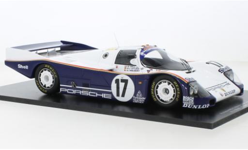 Modellautos Porsche 962 1987 1/18 Spark C No.17 Rothmans D.Bell/A.Holbert/H.J.Stuck 24h Le Mans Porsche 962 1987 1/18 Spark C No.17 Rothmans D.Bell/A.Holbert/H.J.Stuck 24h Le Mans modellautos