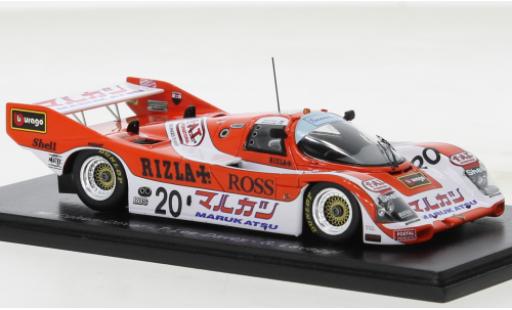 Modellautos Porsche 962 1990 1/43 Spark C No.20 24h Le Mans Porsche 962 1990 1/43 Spark C No.20 24h Le Mans modellautos