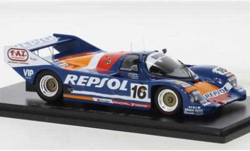 Modellautos Porsche 962 1991 1/43 Spark C No.16 Repsol 24h Le Mans Porsche 962 1991 1/43 Spark C No.16 Repsol 24h Le Mans modellautos