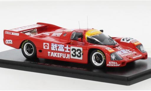 Modellautos Porsche 962 1990 1/43 Spark C No.33 24h Le Mans Porsche 962 1990 1/43 Spark C No.33 24h Le Mans modellautos