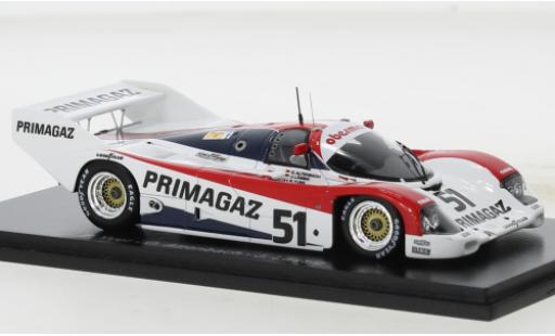 Modellautos Porsche 962 1991 1/43 Spark C No.51 24h Le Mans Porsche 962 1991 1/43 Spark C No.51 24h Le Mans modellautos